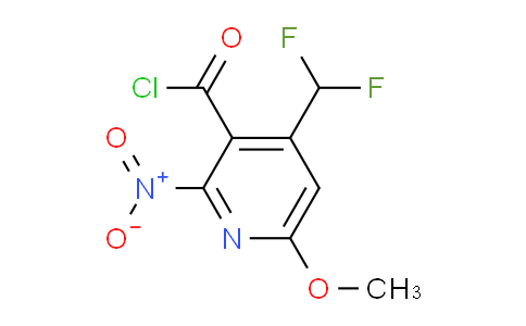 AM25250 | 1361467-66-4 | 4-(Difluoromethyl)-6-methoxy-2-nitropyridine-3-carbonyl chloride