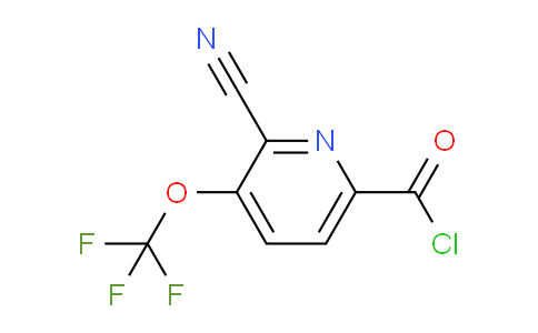 AM25251 | 1803922-53-3 | 2-Cyano-3-(trifluoromethoxy)pyridine-6-carbonyl chloride