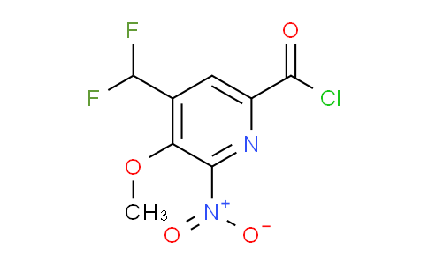 AM25252 | 1361822-94-7 | 4-(Difluoromethyl)-3-methoxy-2-nitropyridine-6-carbonyl chloride