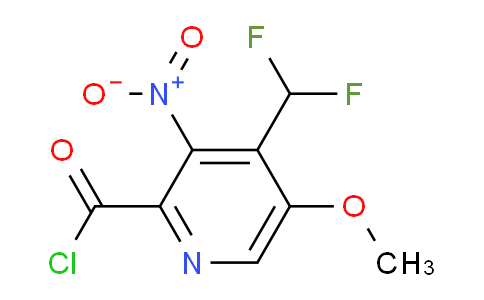 AM25253 | 1361788-65-9 | 4-(Difluoromethyl)-5-methoxy-3-nitropyridine-2-carbonyl chloride