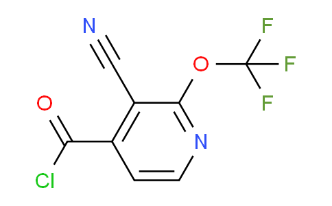 3-Cyano-2-(trifluoromethoxy)pyridine-4-carbonyl chloride