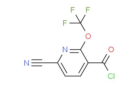 AM25269 | 1804289-10-8 | 6-Cyano-2-(trifluoromethoxy)pyridine-3-carbonyl chloride