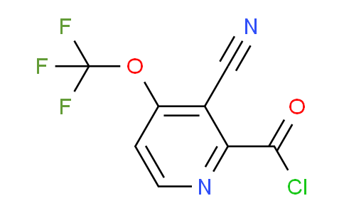 AM25273 | 1803929-54-5 | 3-Cyano-4-(trifluoromethoxy)pyridine-2-carbonyl chloride