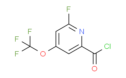 AM25279 | 1804503-72-7 | 2-Fluoro-4-(trifluoromethoxy)pyridine-6-carbonyl chloride