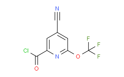 AM25281 | 1803922-85-1 | 4-Cyano-2-(trifluoromethoxy)pyridine-6-carbonyl chloride