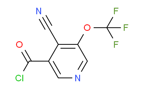 AM25282 | 1803625-84-4 | 4-Cyano-3-(trifluoromethoxy)pyridine-5-carbonyl chloride