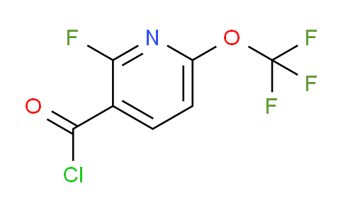 2-Fluoro-6-(trifluoromethoxy)pyridine-3-carbonyl chloride