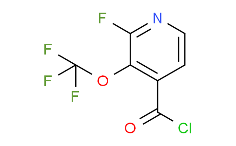 AM25286 | 1804003-35-7 | 2-Fluoro-3-(trifluoromethoxy)pyridine-4-carbonyl chloride