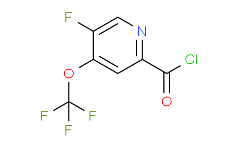 5-Fluoro-4-(trifluoromethoxy)pyridine-2-carbonyl chloride