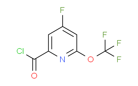 AM25294 | 1804292-69-0 | 4-Fluoro-2-(trifluoromethoxy)pyridine-6-carbonyl chloride