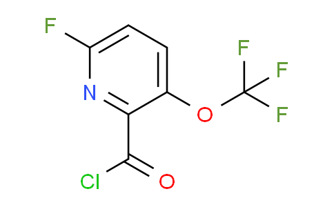 AM25295 | 1804471-90-6 | 6-Fluoro-3-(trifluoromethoxy)pyridine-2-carbonyl chloride