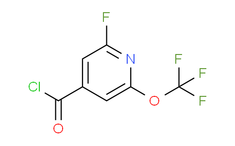 2-Fluoro-6-(trifluoromethoxy)pyridine-4-carbonyl chloride