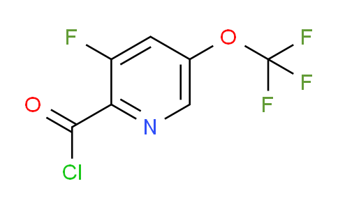 AM25304 | 1804614-98-9 | 3-Fluoro-5-(trifluoromethoxy)pyridine-2-carbonyl chloride
