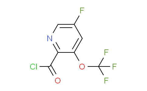 AM25305 | 1804503-81-8 | 5-Fluoro-3-(trifluoromethoxy)pyridine-2-carbonyl chloride