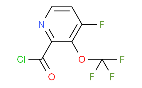 AM25308 | 1804615-22-2 | 4-Fluoro-3-(trifluoromethoxy)pyridine-2-carbonyl chloride