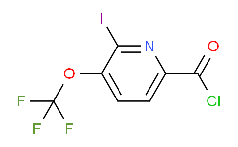 AM25314 | 1803974-40-4 | 2-Iodo-3-(trifluoromethoxy)pyridine-6-carbonyl chloride