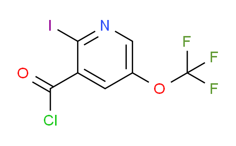 2-Iodo-5-(trifluoromethoxy)pyridine-3-carbonyl chloride