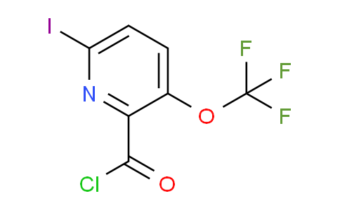 6-Iodo-3-(trifluoromethoxy)pyridine-2-carbonyl chloride