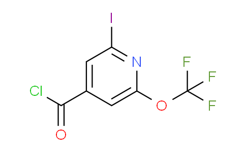 2-Iodo-6-(trifluoromethoxy)pyridine-4-carbonyl chloride