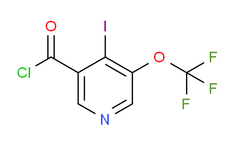 4-Iodo-3-(trifluoromethoxy)pyridine-5-carbonyl chloride