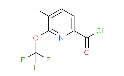 AM25324 | 1804610-14-7 | 3-Iodo-2-(trifluoromethoxy)pyridine-6-carbonyl chloride