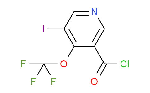 AM25326 | 1806126-73-7 | 3-Iodo-4-(trifluoromethoxy)pyridine-5-carbonyl chloride