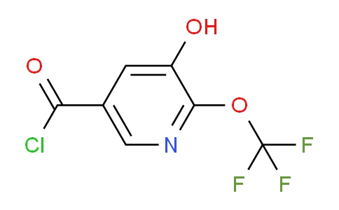 AM25334 | 1804611-60-6 | 3-Hydroxy-2-(trifluoromethoxy)pyridine-5-carbonyl chloride