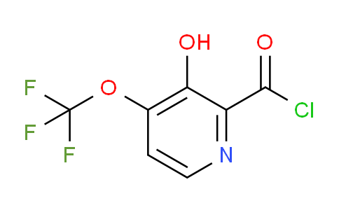 AM25335 | 1806088-19-6 | 3-Hydroxy-4-(trifluoromethoxy)pyridine-2-carbonyl chloride