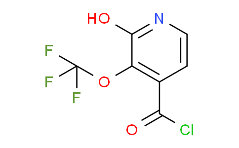 AM25345 | 1804611-43-5 | 2-Hydroxy-3-(trifluoromethoxy)pyridine-4-carbonyl chloride