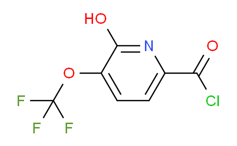 AM25346 | 1803479-27-7 | 2-Hydroxy-3-(trifluoromethoxy)pyridine-6-carbonyl chloride