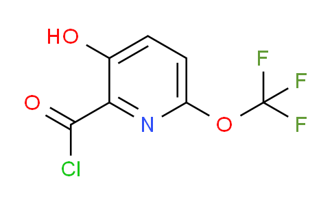 AM25354 | 1804611-82-2 | 3-Hydroxy-6-(trifluoromethoxy)pyridine-2-carbonyl chloride