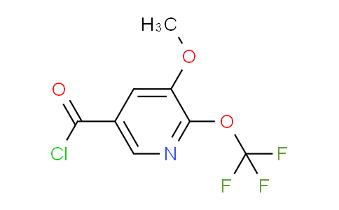 AM25368 | 1804597-49-6 | 3-Methoxy-2-(trifluoromethoxy)pyridine-5-carbonyl chloride