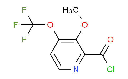 AM25372 | 1803486-87-4 | 3-Methoxy-4-(trifluoromethoxy)pyridine-2-carbonyl chloride