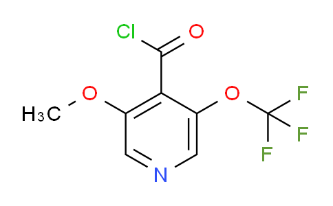 AM25376 | 1803486-91-0 | 3-Methoxy-5-(trifluoromethoxy)pyridine-4-carbonyl chloride