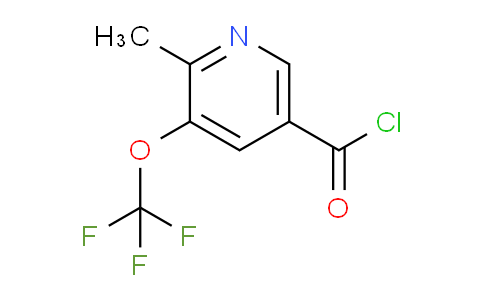 AM25385 | 1803985-95-6 | 2-Methyl-3-(trifluoromethoxy)pyridine-5-carbonyl chloride