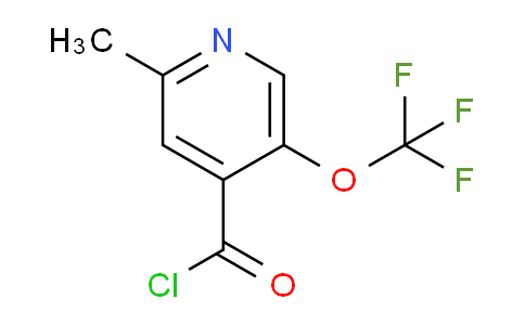 AM25393 | 1803480-00-3 | 2-Methyl-5-(trifluoromethoxy)pyridine-4-carbonyl chloride