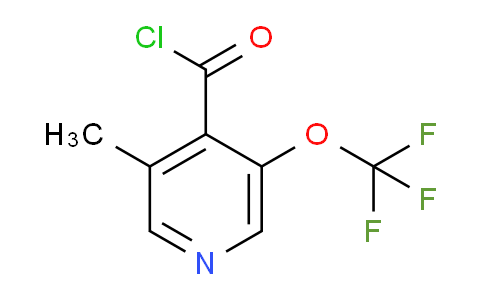 3-Methyl-5-(trifluoromethoxy)pyridine-4-carbonyl chloride