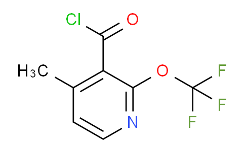 AM25405 | 1804009-31-1 | 4-Methyl-2-(trifluoromethoxy)pyridine-3-carbonyl chloride