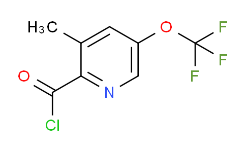 AM25406 | 1804426-15-0 | 3-Methyl-5-(trifluoromethoxy)pyridine-2-carbonyl chloride