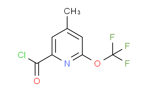 AM25407 | 1804536-58-0 | 4-Methyl-2-(trifluoromethoxy)pyridine-6-carbonyl chloride