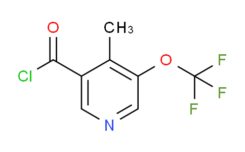 AM25409 | 1804035-90-2 | 4-Methyl-3-(trifluoromethoxy)pyridine-5-carbonyl chloride