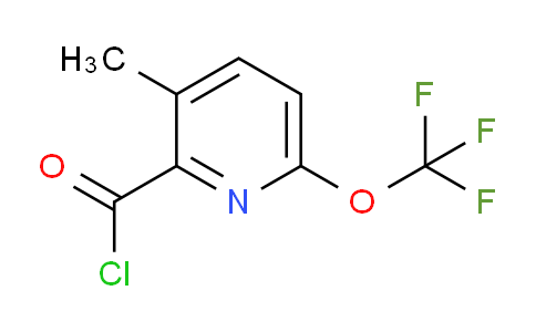 AM25411 | 1803476-59-6 | 3-Methyl-6-(trifluoromethoxy)pyridine-2-carbonyl chloride