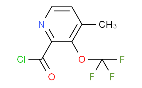 AM25414 | 1804296-65-8 | 4-Methyl-3-(trifluoromethoxy)pyridine-2-carbonyl chloride