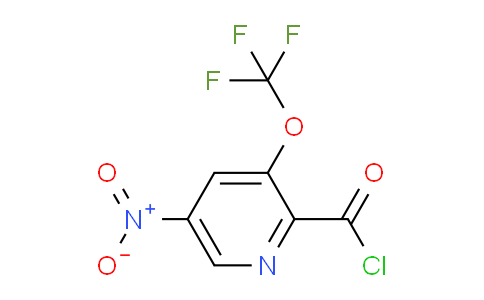 AM25430 | 1804594-80-6 | 5-Nitro-3-(trifluoromethoxy)pyridine-2-carbonyl chloride