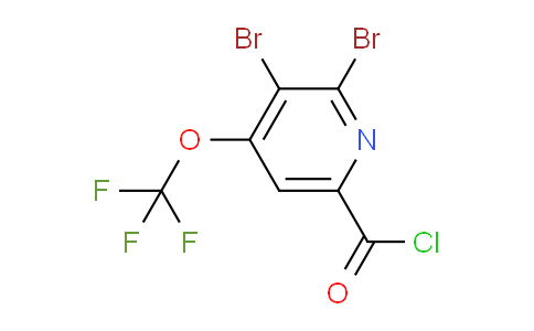AM25445 | 1803482-25-8 | 2,3-Dibromo-4-(trifluoromethoxy)pyridine-6-carbonyl chloride