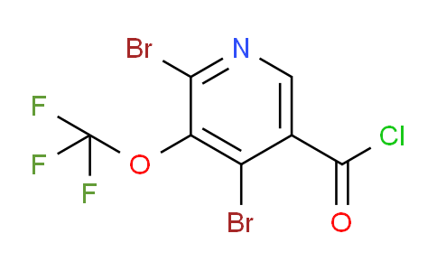 AM25447 | 1806125-09-6 | 2,4-Dibromo-3-(trifluoromethoxy)pyridine-5-carbonyl chloride
