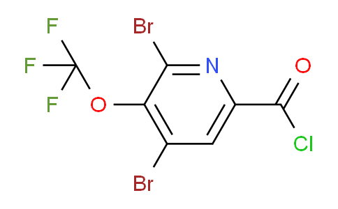AM25449 | 1804426-26-3 | 2,4-Dibromo-3-(trifluoromethoxy)pyridine-6-carbonyl chloride