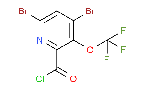 AM25451 | 1803928-37-1 | 4,6-Dibromo-3-(trifluoromethoxy)pyridine-2-carbonyl chloride