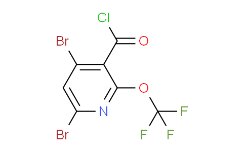 AM25452 | 1806125-12-1 | 4,6-Dibromo-2-(trifluoromethoxy)pyridine-3-carbonyl chloride