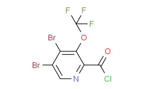 AM25460 | 1803974-10-8 | 4,5-Dibromo-3-(trifluoromethoxy)pyridine-2-carbonyl chloride